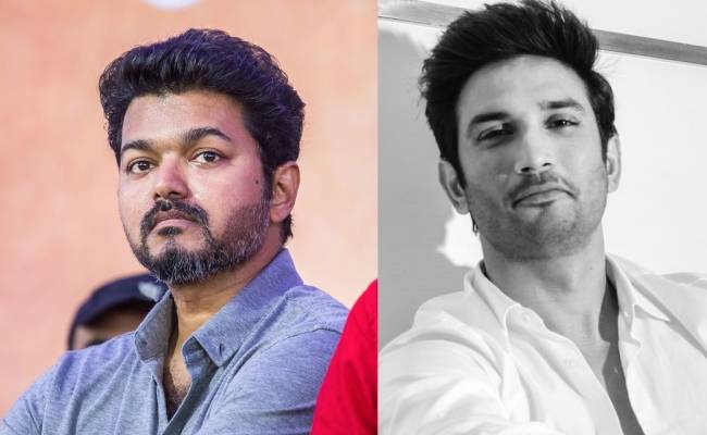 Vijay fans pay their respect to Sushant Singh Rajput, suspend Vijay CDP