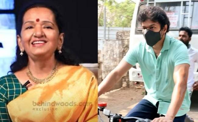 Vijay's mother Shoba's kutty story about son this week