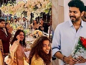 Sneha Britto-Akash Murali marriage "viral pics": Vijay's niece weds her longtime boyfriend!