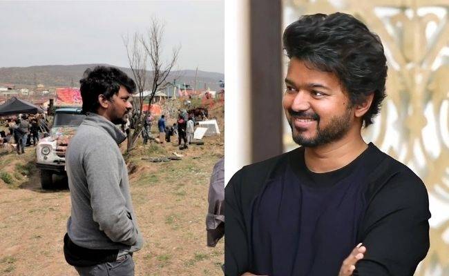 Vijay pic from Thalapathy 65 shoot spot goes viral - Dont miss