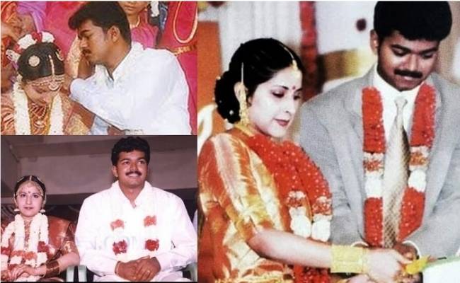 Vijay Sangeetha celebrate 21 years of married life