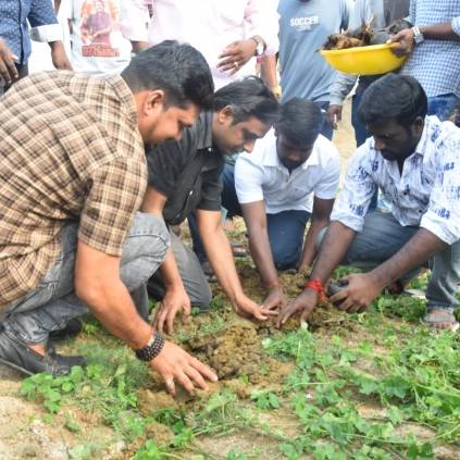 Vijay Sethupathi fans plant palm tree saplings to celebrate Sangathamizhan release
