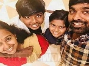 Vijay Sethupathi's wife and son watch Kaathuvaakula Rendu Kaadhal FDFS -viral video!