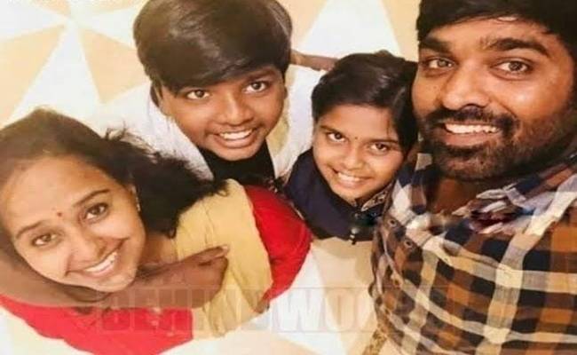 Vijay Sethupathi's wife and son watch Kaathuvaakula Rendu Kaadhal FDFS