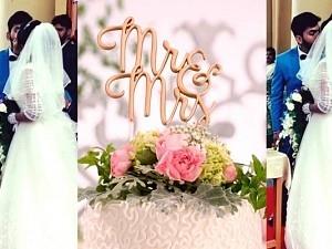 Popular Vijay TV actor gets married to the love of his life - pics and video go viral!