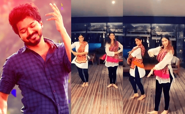Vijay TV Bhavna dances to Vaathi Coming from Master, but with a twist