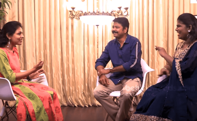 Vijay TV KPY and Cook With Comali Aranthangi Nisha and Riaz interview on their marriage.