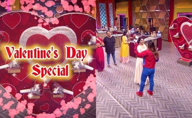Vijay TV's Cooku with Comali Valentines day special video ft V