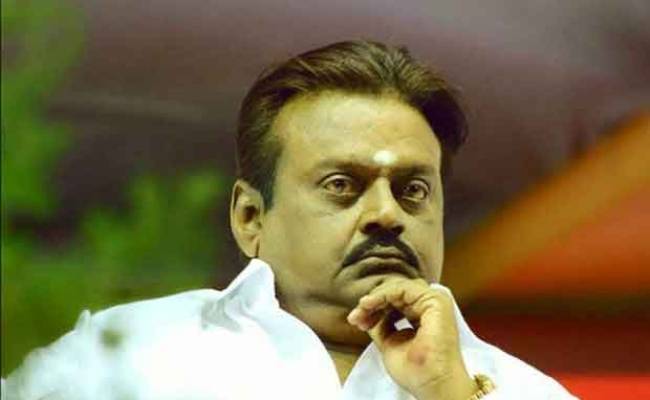 Vijayakant tests negative for covid treated for kidney infection