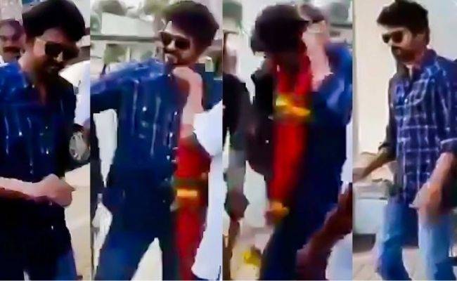 Vijay's gesture for his fans from Master sets video goes viral
