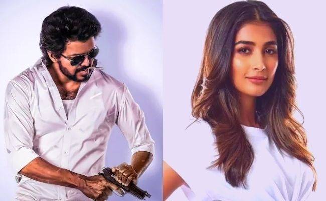 Vijay's mass BEAST Update is here with Pooja Hegde's LATEST VIRAL PIC