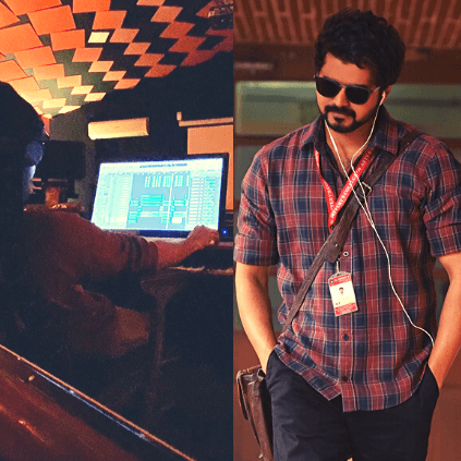 Vijay's Master- Anirudh teases a second single with a viral picture