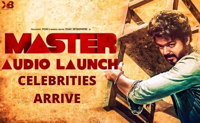 Vijay's Master Audio Launch Live Updates Top stars arrive at the event