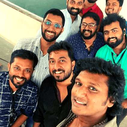 Vijay's Master director Lokesh Kanagaraj visits the sets of Vineeth Sreenivasan's next, captures selfie