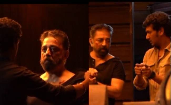 Kamal Haasan's Vikram movie new making glimpse released