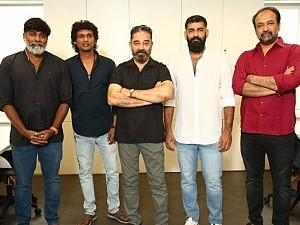 Good news! Kamal's next in Lokesh Kanagaraj's direction VIKRAM begins today! VIRAL PICS GALORE!