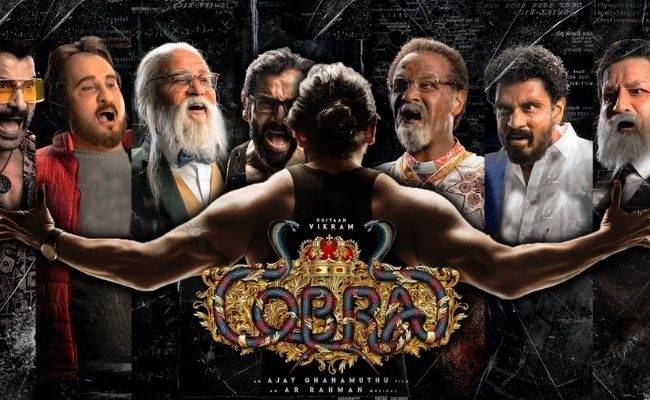 Vikram's latest working still from Cobra movie goes viral - Don't miss