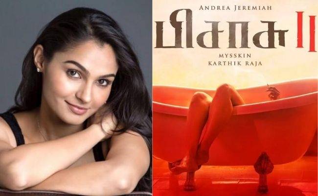 VIRAL: Andrea Jeremiah sizzles in these EXCLUSIVE pictures from Mysskin's Pisasu 2 - Don't miss