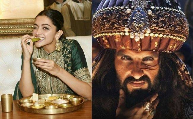 Viral picture Deepika Padukone devouring Khilji Ranveer Singh