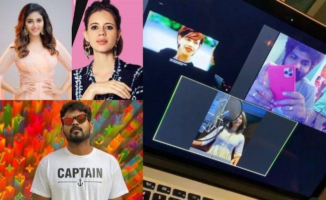 Viral video of video call between Vignesh Shivan, Kalki Koechlin, Anjali