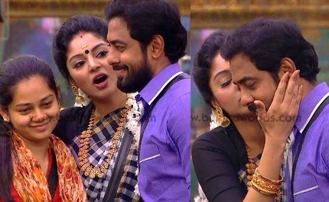 Viral Vijay TV celebrity statement on Sanam kissing Aari on the cheek
