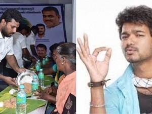 We bet Thalapathy is proud of his fans for what they have done for theatre employees! Noble deed, indeed!