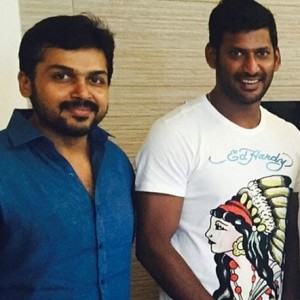 Vishal and Karthi no longer in this project?