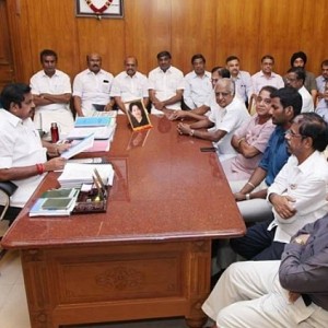 Updates about the TFPC & Theatre owners association members with the TN Chief Minister