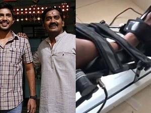 Vishnu Vishal lets out a secret about actor Karunakaran's injury: "I think he is hiding the truth ..."!