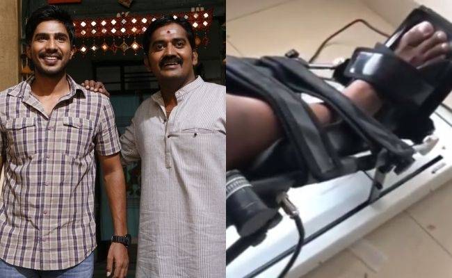 Vishnu Vishal says that Karunakaran is hiding something about his injury - Unmissable video