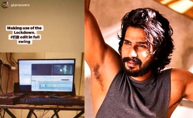 Vishnu Vishal’s FIR editing work in full swing amidst Coronavirus Lockdown