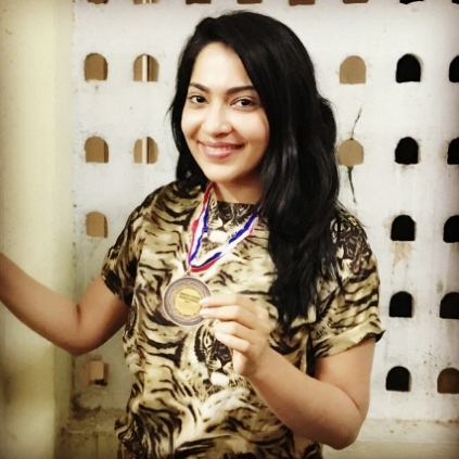 VJ Ramya on winning Bronze medal at the State Level Powerlifting competition