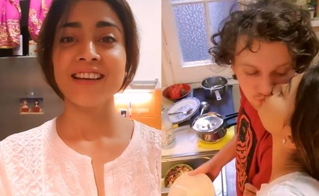 Watch Shriya Saran’s romantic viral video as she reveals why she married her husband