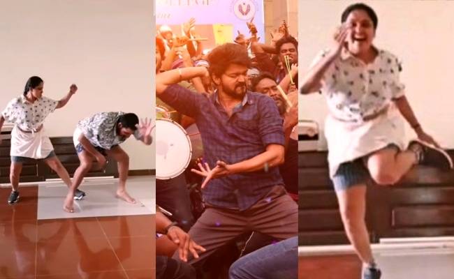 Watch viral video of popular heroine Pragathi’s dance for Vijay’s Vaathi Coming from Master