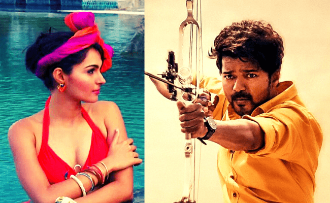When Andrea Jeremiah did this for Thalapathy Vijay’s Master; fans super-impressed