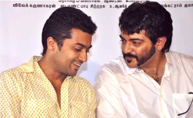 When Suriya said he is in cinema because of Ajith