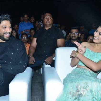 Wink Girl Priya Varrier fires Kiss Bullet at Allu Arjun