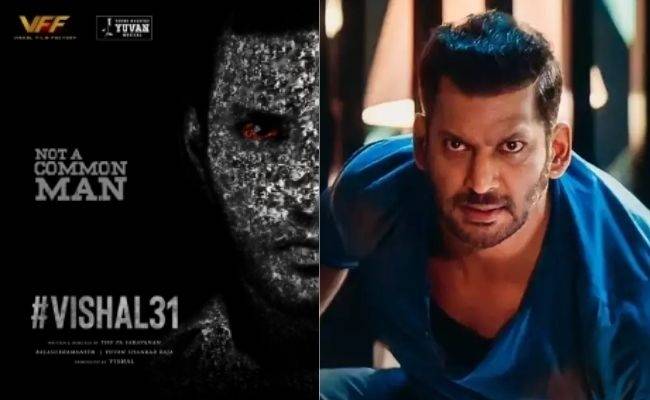 Woah - Terrific TITLE & Intense FIRST LOOK of Vishal 31 arrives finally; fans super-excited