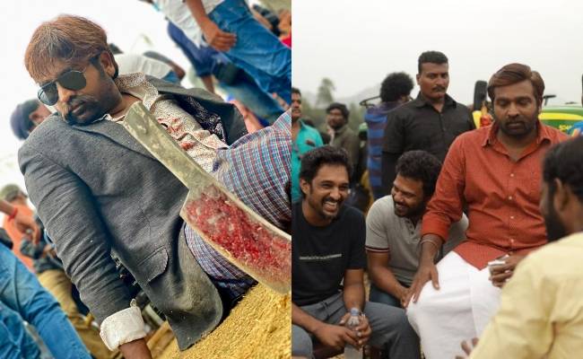 Working stills Vijay Sethupathi Laabam increases expectations