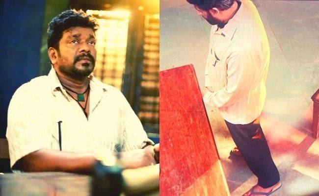 Wow - Parthiepan heaps praise on this hero; shares BTS pic from the sets of his next - Fans super excited