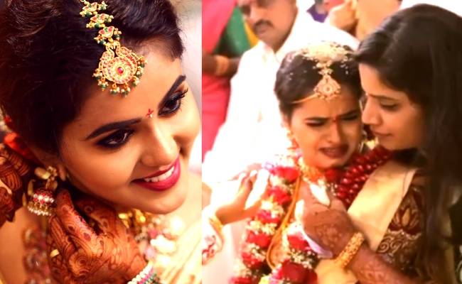 Yaaradi Nee Mohini actress Chaitra Reddy’s viral wedding video