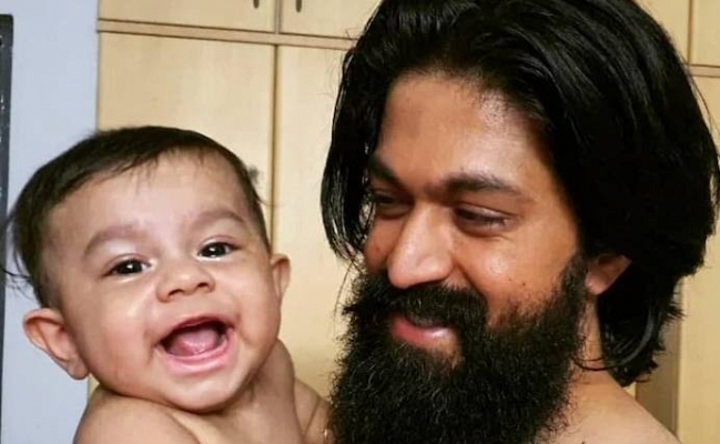 Yash's son can't stop laughing as his mom pampers him - Radhika shares a beautiful VIDEO!