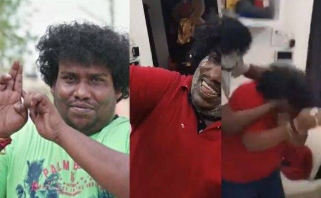 Yogi Babu latest birthday celebration video goes Viral