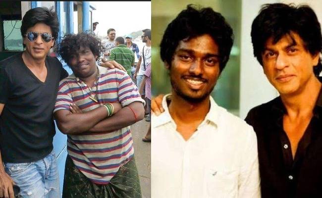 Yogi Babu shares a pic from Atlee Shah Rukh Khan movie