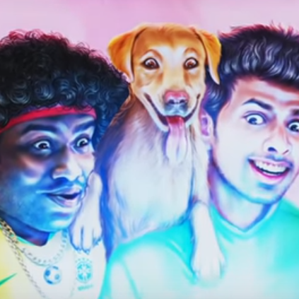 Yogi Babu Varun Samyuktha Hedge Puppy motion poster