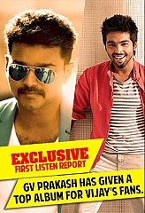 Behindwoods brings you an exclusive first first listen of Theri