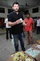 Actor Arvindswami Disturbuting One Lakh Medical Kit 