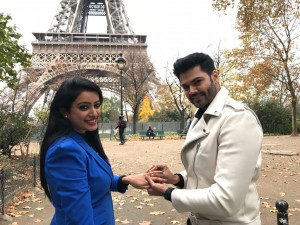 Actor Ganesh Venkatram and Nisha's Anniversary Celebration