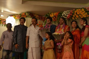 Actor Nizhalgal Ravi Son Wedding Reception