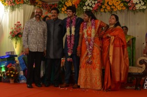Actor Nizhalgal Ravi Son Wedding Reception